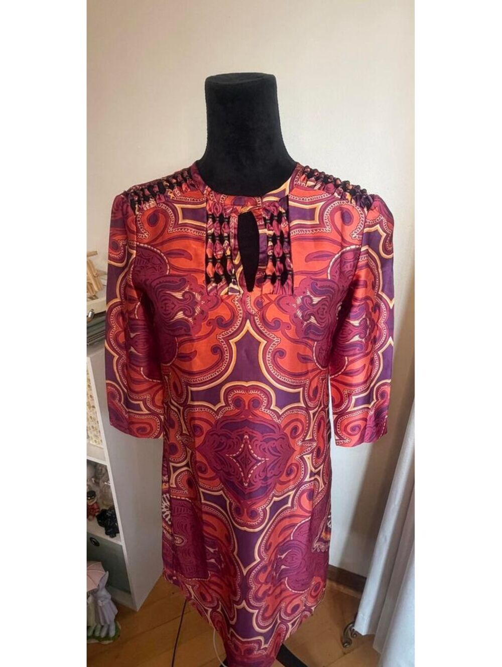 RARE FIND! Psychedelic Dress Worn Once, Fully Lined